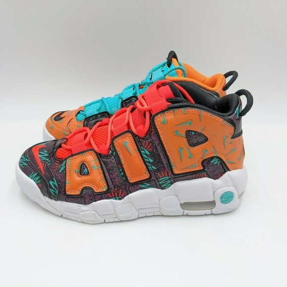 Nike Air More Uptempo GS What The 90's Pack AT3408 - Picture 6 of 9